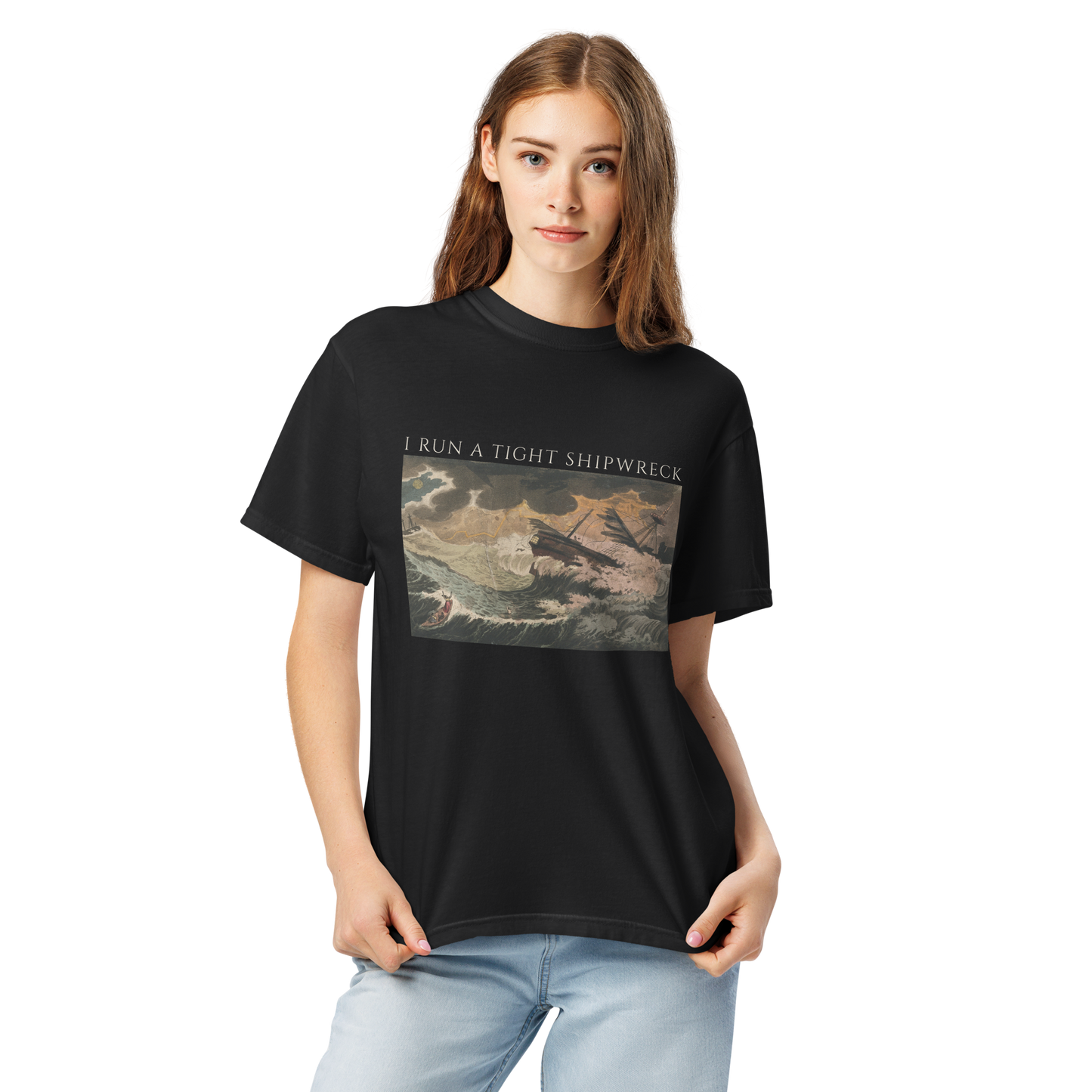 I Run A Tight Shipwreck Tee 4