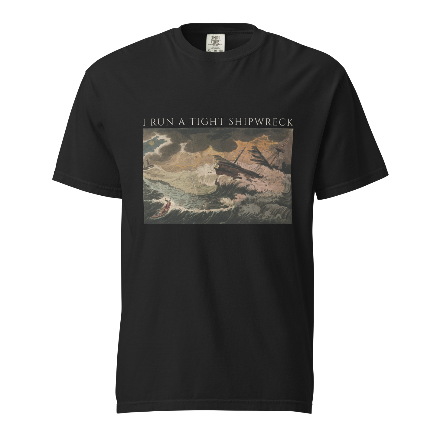 I Run A Tight Shipwreck Tee 4