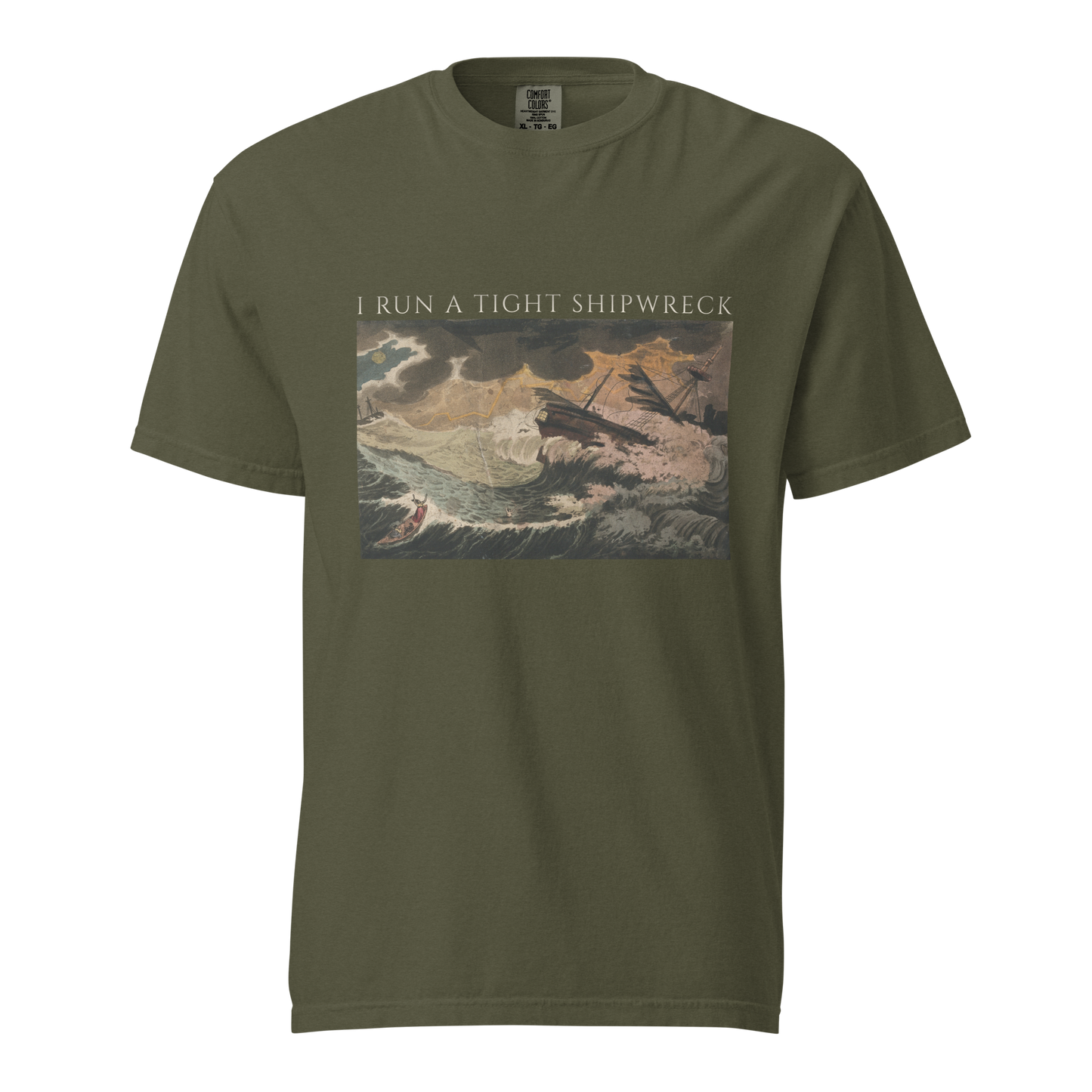 I Run A Tight Shipwreck Tee 4