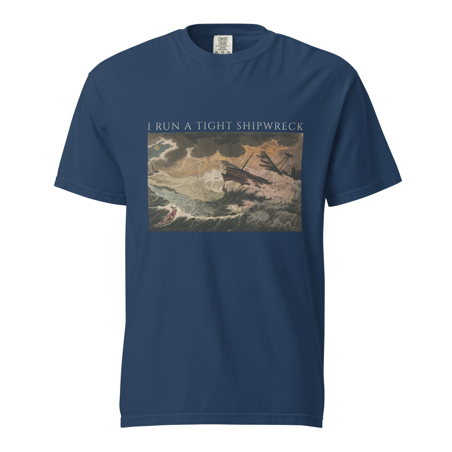 I Run A Tight Shipwreck Tee 4