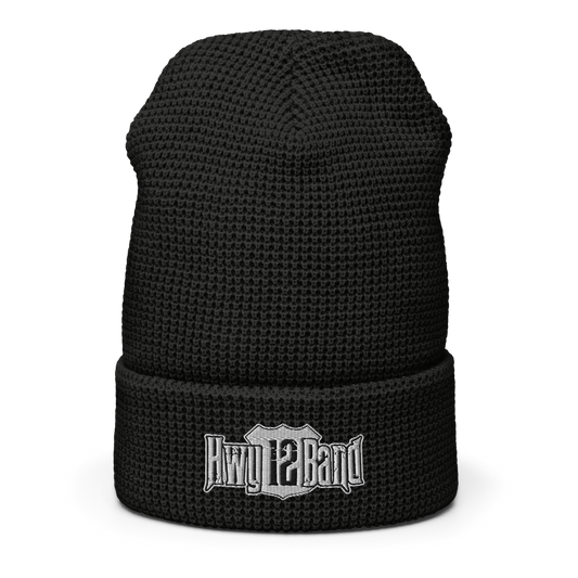 Hwy 12 Band Waffle Beanie - Black