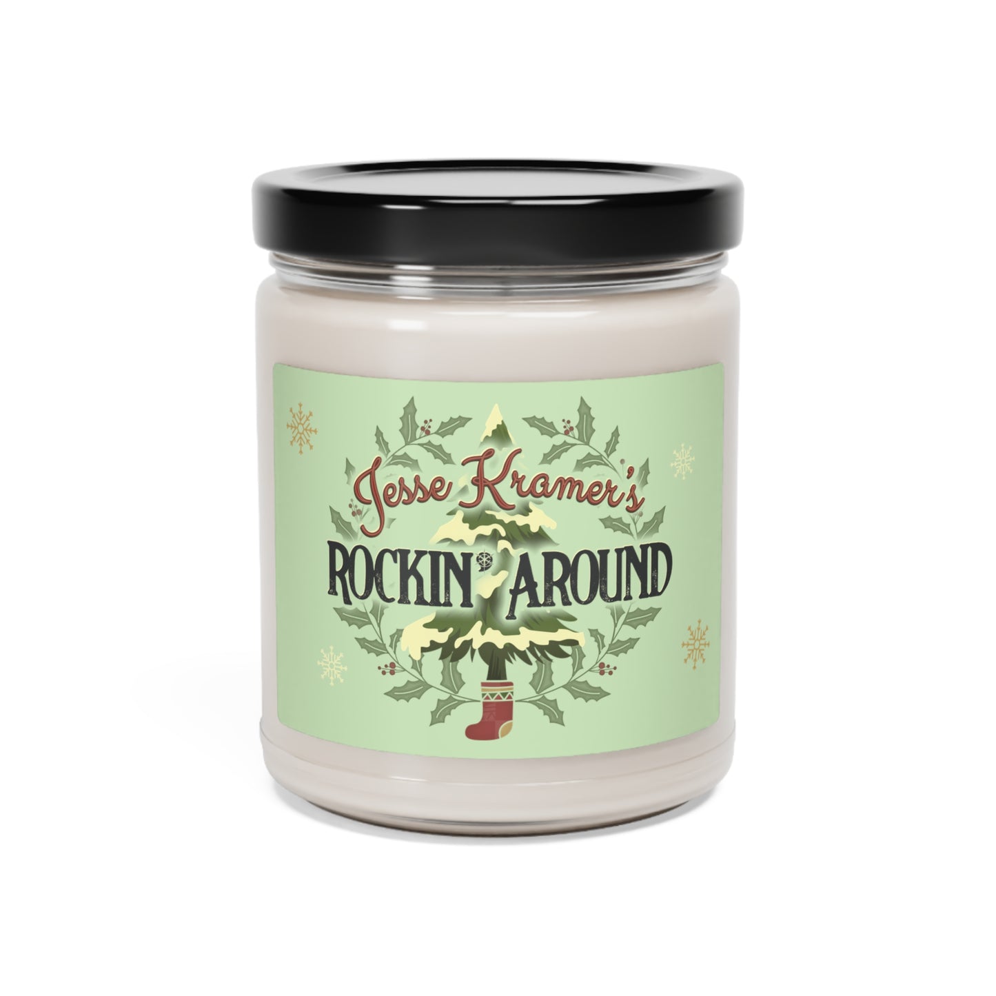 Rockin' Around Scented Soy Candle, 9oz