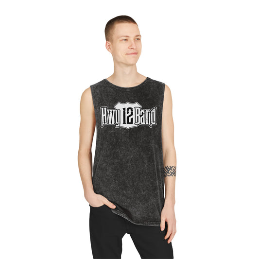 Hwy 12 Band Stonewash Tank Top