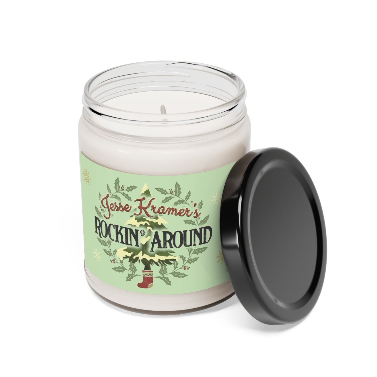 Rockin' Around Scented Soy Candle, 9oz