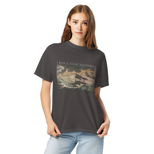 I Run A Tight Shipwreck Tee 4