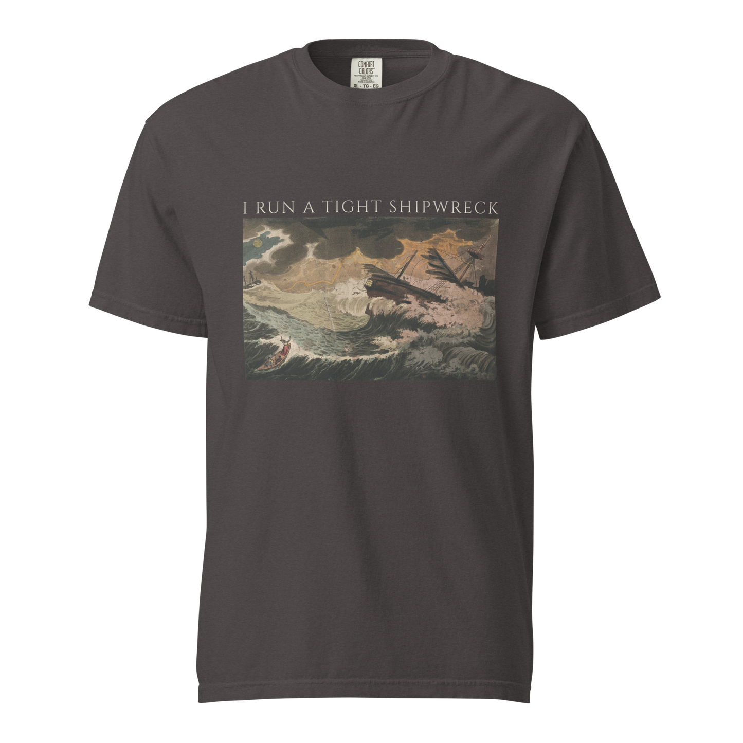 I Run A Tight Shipwreck Tee 4