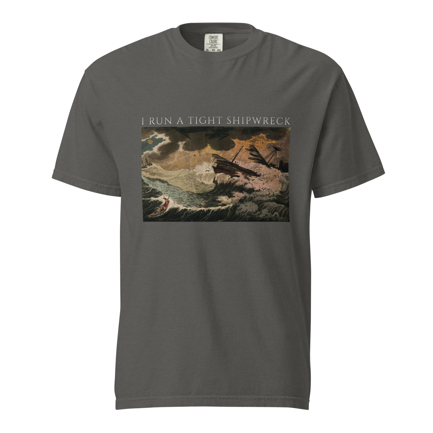 I Run A Tight Shipwreck Tee 4