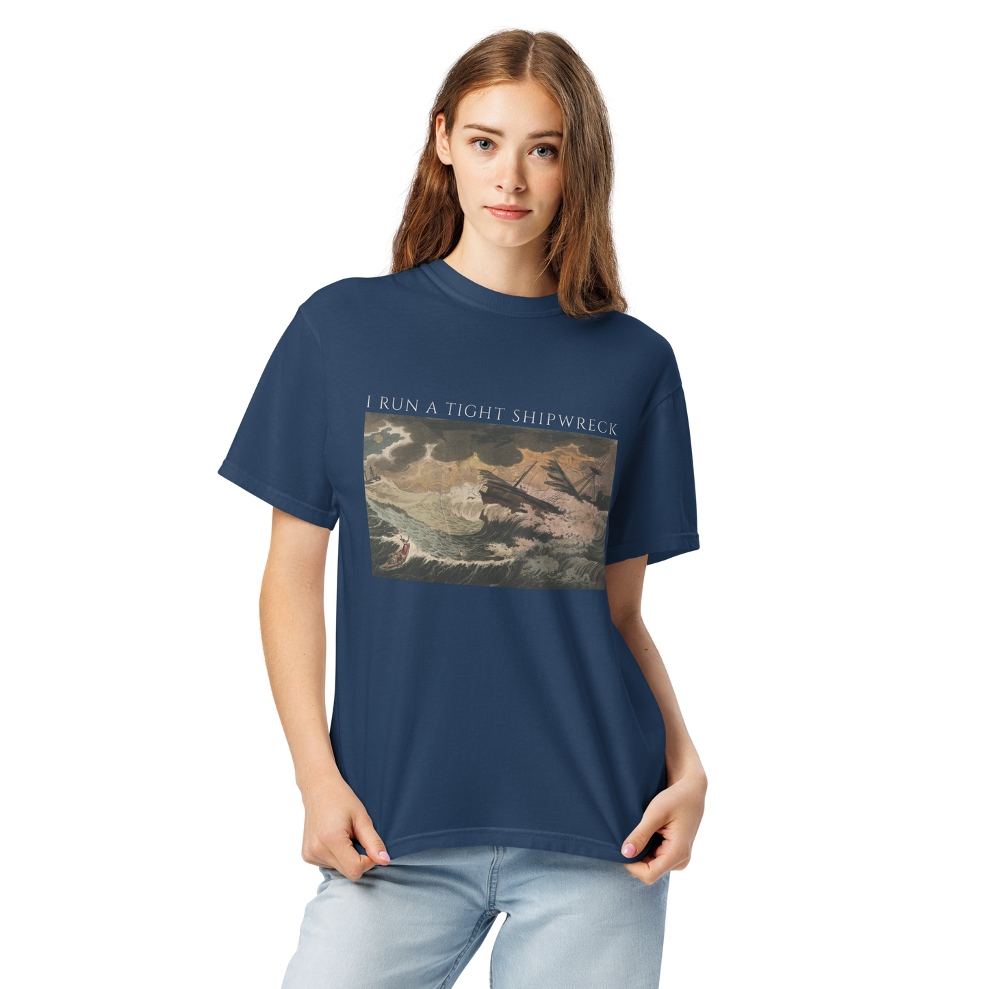 I Run A Tight Shipwreck Tee 4